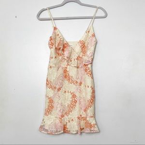 Lover's + Friends Floral Lace Mini Dress